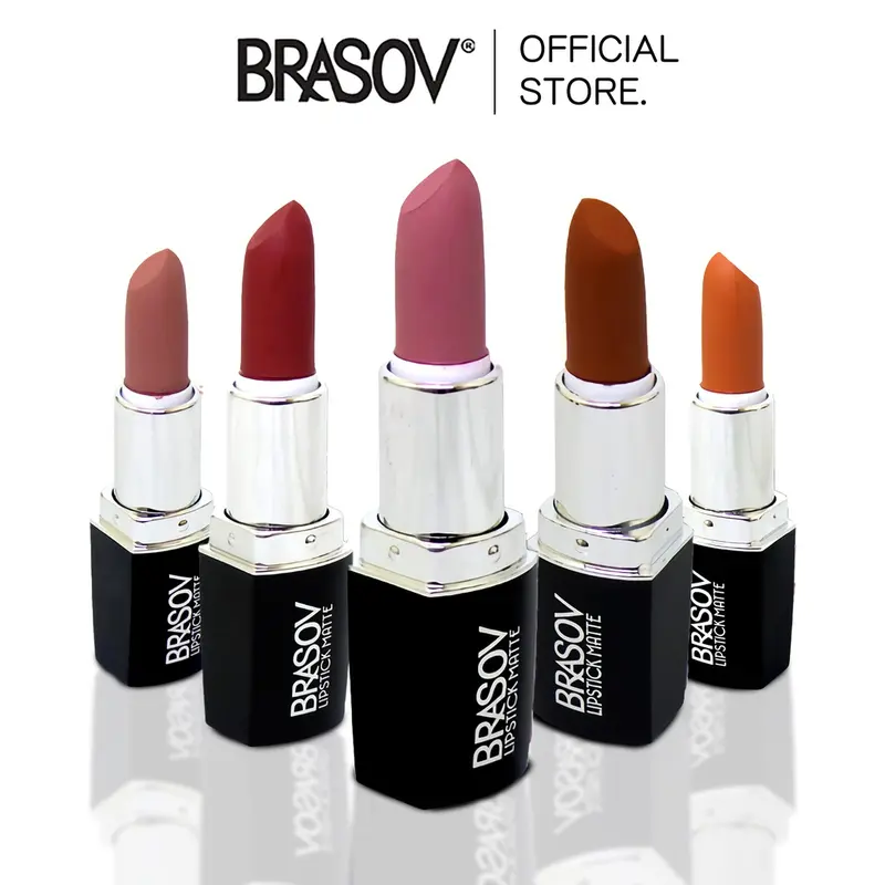 Brasov Lipstick Matte Pigmented/Lip Cream/Lip Matte/Lip Velvet 6