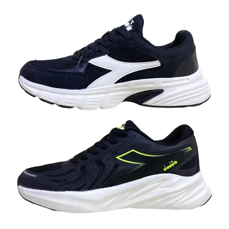 SEPATU RUNNING SNEAKERS DIADORA BLACK WHITE ORIGINAL BNIB 0
