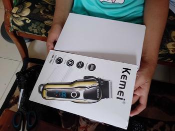 Product Review of KEMEI 1990 Alat Cukur Turbo Kemei 1990 Clipper Kemei KM-1990 Cukruan Rambut Kemei KM1990 TURBO KM-1990 Mesin Cukur Rambut from s**f 2