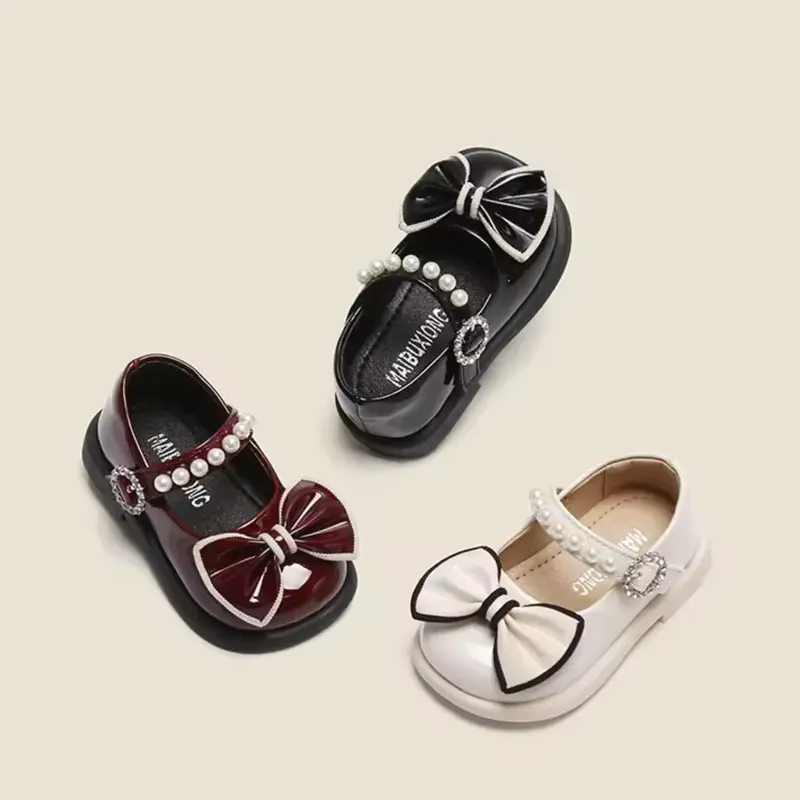 Sepatu anak perempuan terbaru,sepatu model pita mutiara,fashion anak perempuan kekinian,sepatu anak perempuan baby mutiara,sepatu impor,sepatu anak anak balita,sepatu ternyaman pilihan si bunda,sepatu anak usia 10 bln s/d 3 thn Kaki Prewalker Bayi 3