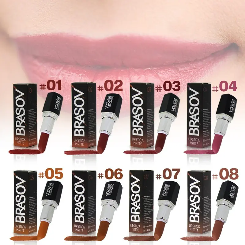 Brasov Lipstick Matte Pigmented/Lip Cream/Lip Matte/Lip Velvet 2