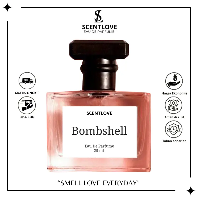 Beli 1 Gratis 1 Parfum Pria Wanita Scandal Bloom Black Opvm Aurora Savage Eros Eau De Parfume 25 ML Unisex Parfum tahan 24 jam Perfume Wangi Orange 5