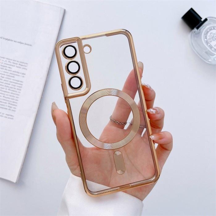 Case Samsung galaxy S20 FE / S23 / S23 FE / S23 ultra ORI SoftCase MagSafe magnet wireless plating Sarung premium Cover mewah 4