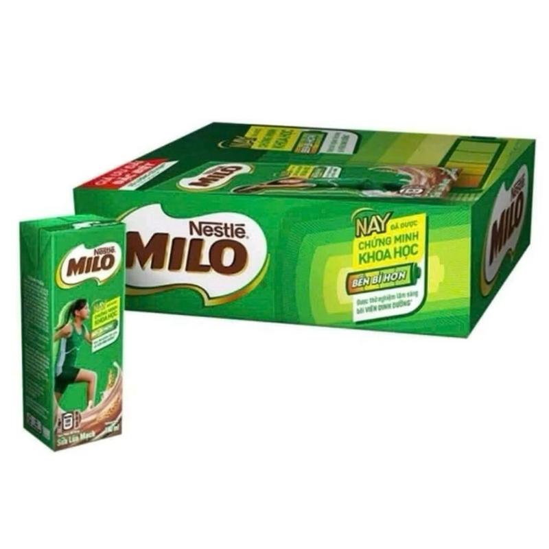  Sữa Milo có đường 180ml thức uống bổ dưỡng dành cho lứa tuổi đang phát triển 