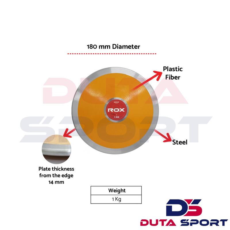 Lempar Cakram Fiber Discus 1 Kg ROX Original - Shop | Tokopedia