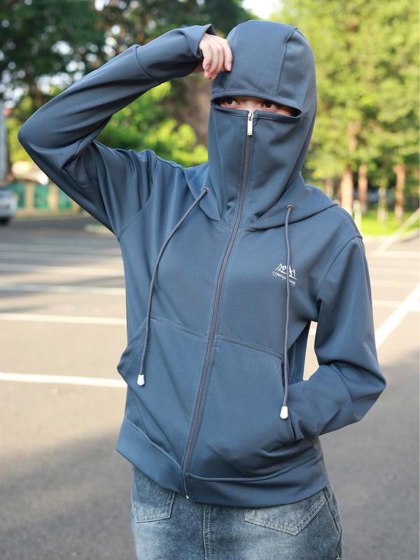 Áo khoác chống nắng nữ, xỏ ngón, thun lạnh dày dặn [CN001]