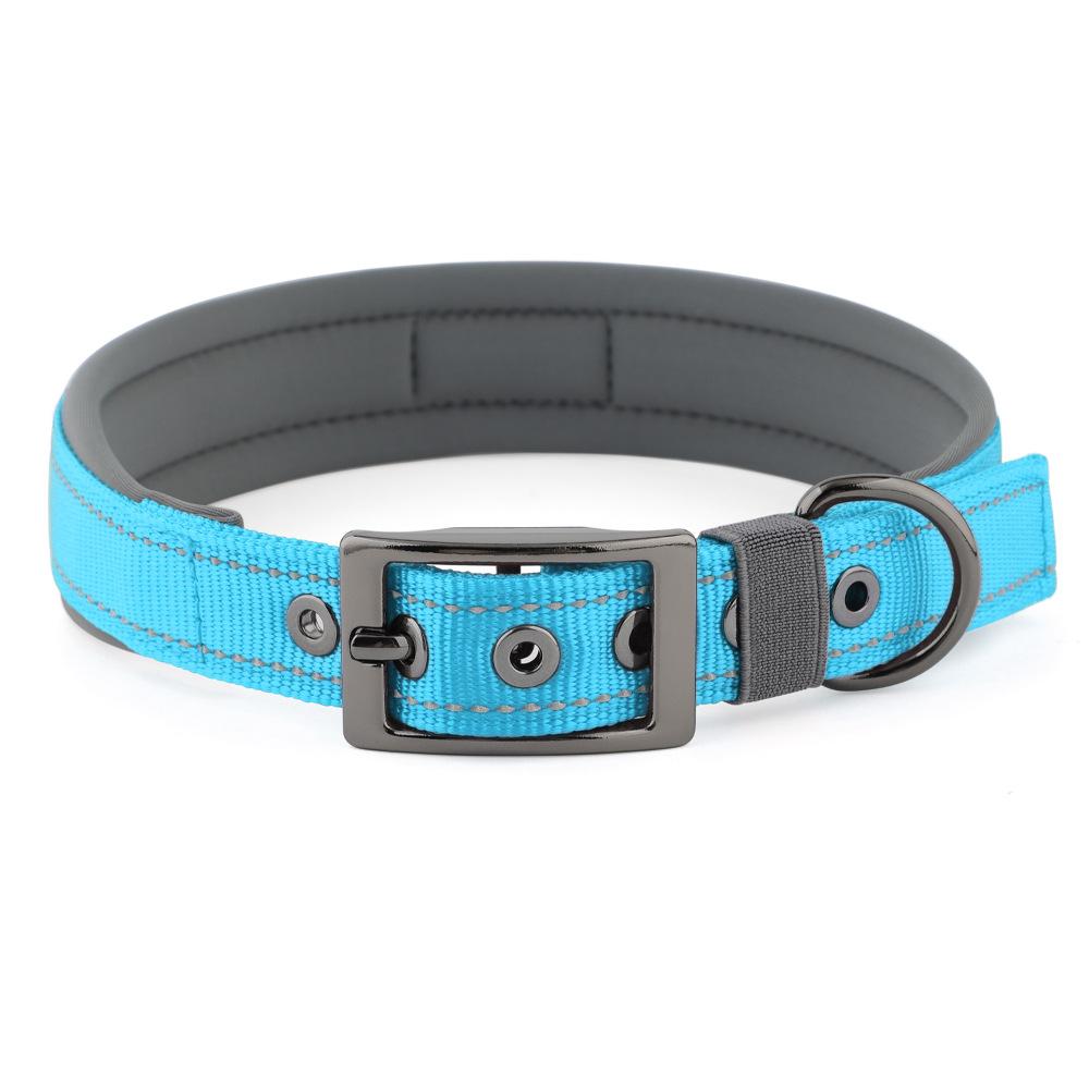 Kalung Anjing Nyaman Reflektif Malam | Comfortable Reflective Dog Collar for Small Medium Large Dogs