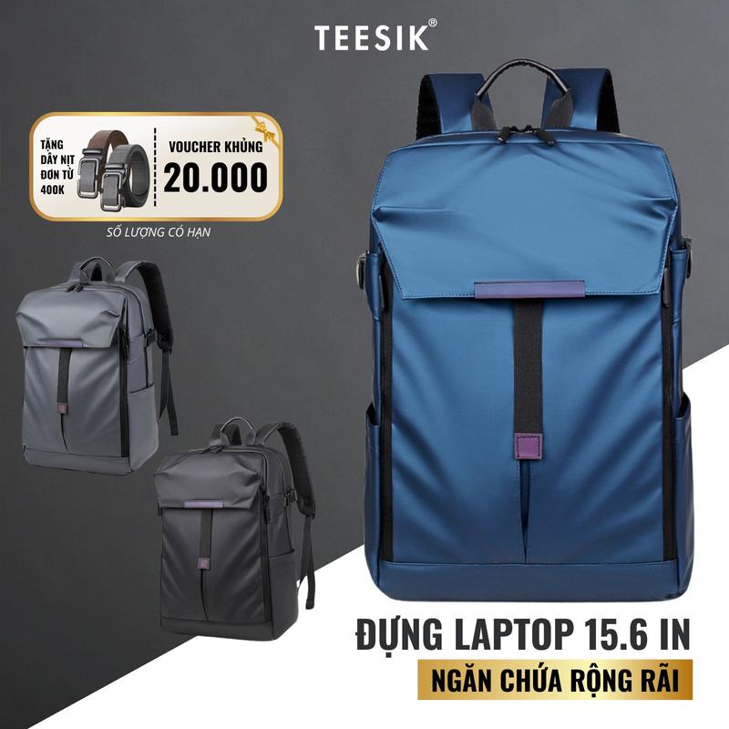 Balo nam balo nữ TEE SIK balo trơn balo đựng đồ du lịch đựng laptop 16 in chống thấm nước nhiều ngăn in BL06 - balo đựng quần áo Bag Đeo Vai Túi ba lô