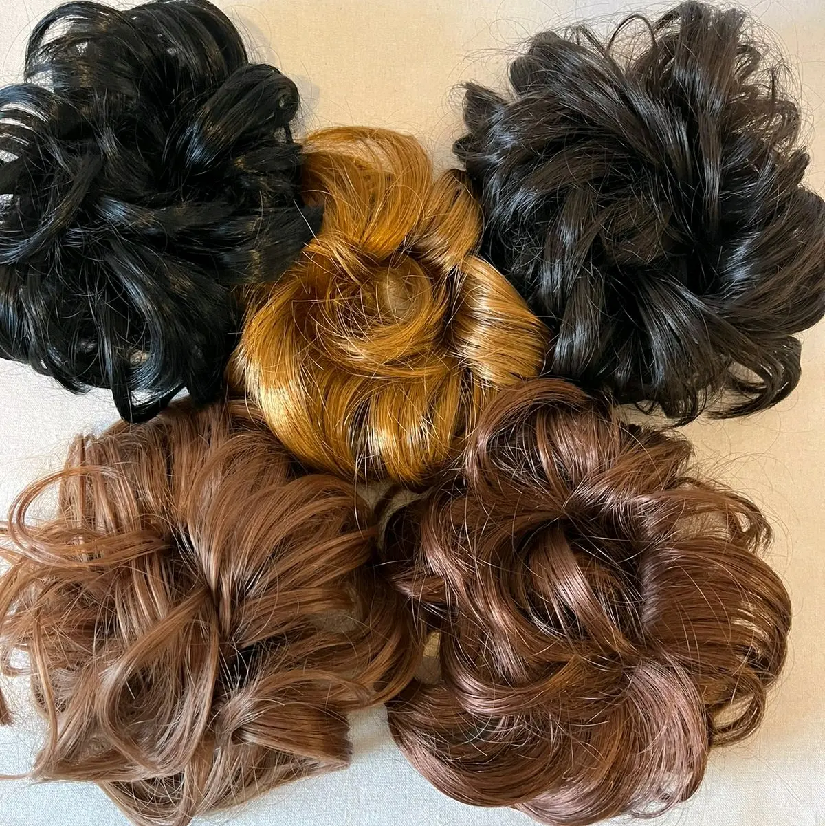 karet rambut ulir elatis /karet ulir/ karet hairdo praktis