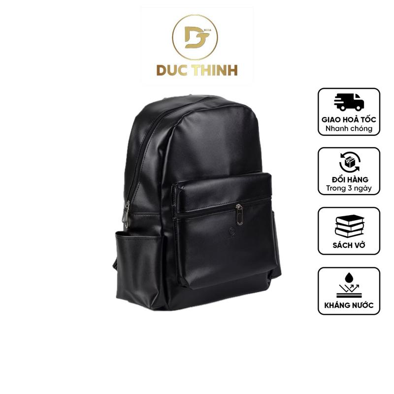 ( Mở Bán 79K ) Balo da nam nữ đi học thời trang thể hiện phong cách riêng-[Duc Thinh Doda] Đeo Vai Backpack