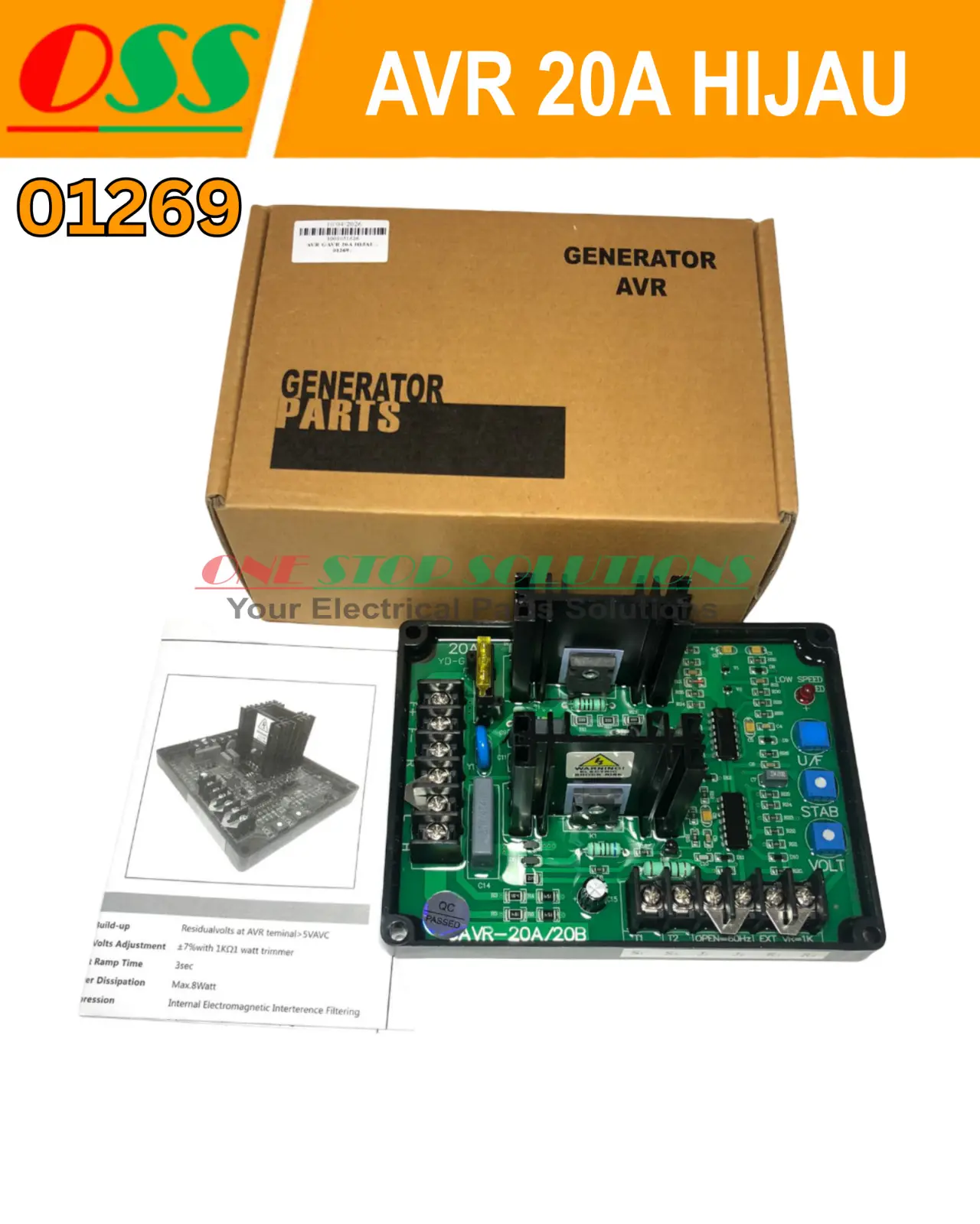 AVR GENSET GAVR20A / AVR GENERATOR 20A