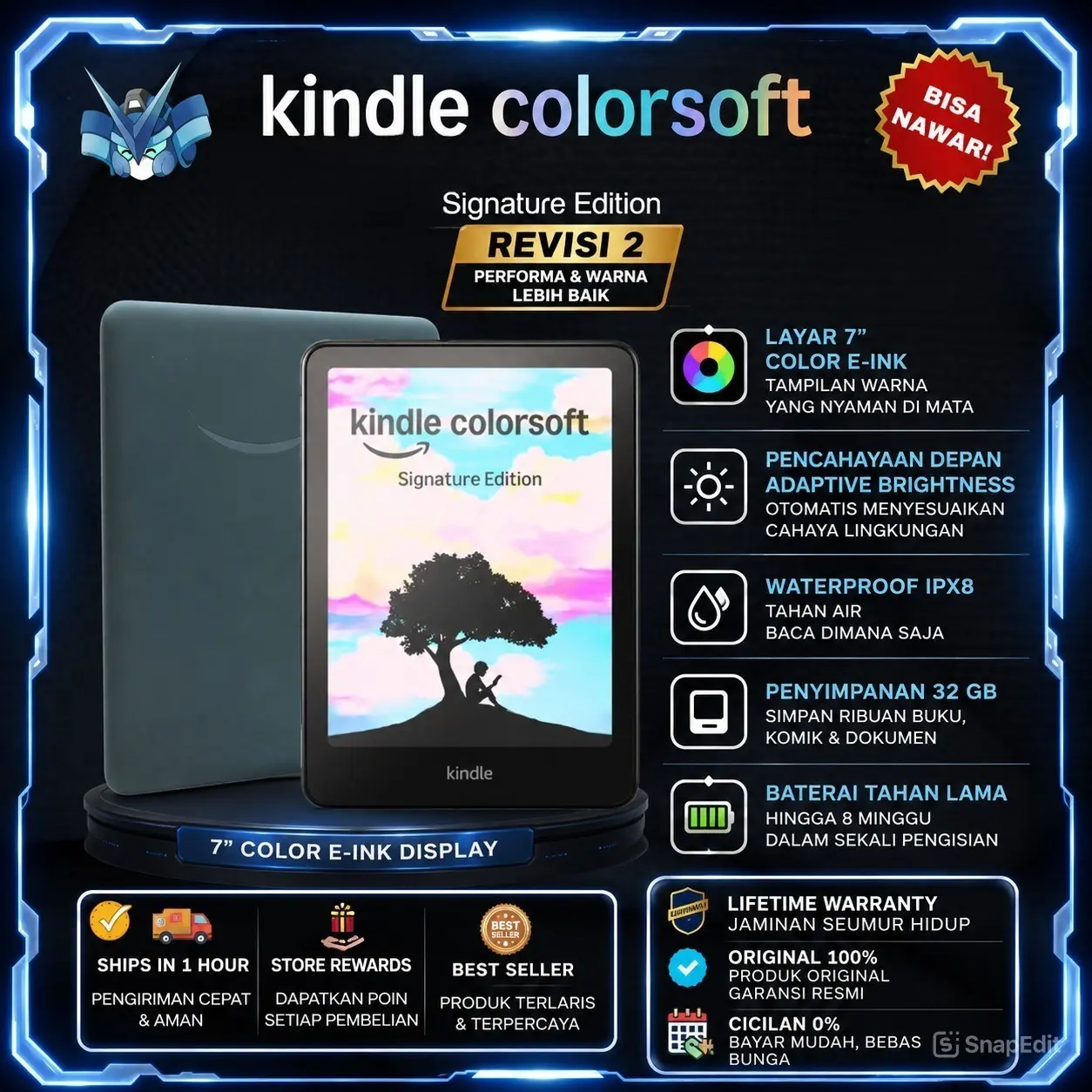Amazon Kindle Colorsoft Signature Edition 2025