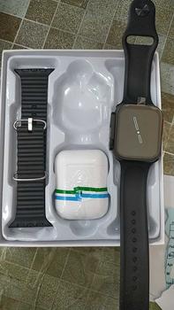 Product Review of [BELI 1 DAPAT 4] JAM SMARTWATCH I8ULLTTRA 2 TALI -TWS- JAM TANGAN FASHION - PELACAK KALORI - PELACAK DENYUT JANTUNG from H**l b**p 1