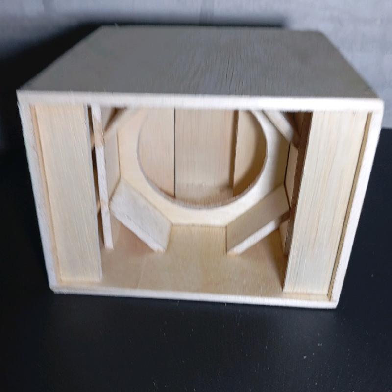 box parathel 3 inch bahan 6mm 2
