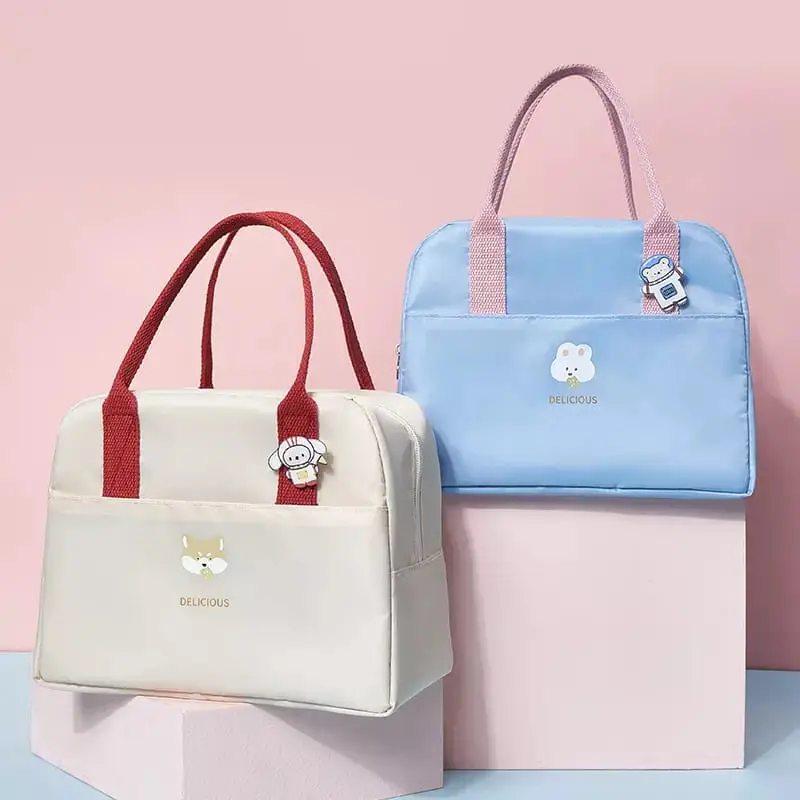 New Tas Bekal Makan Anak Sekolah Anti Panas / Lunch Bag Alumunnium Foil [Anti Panas]