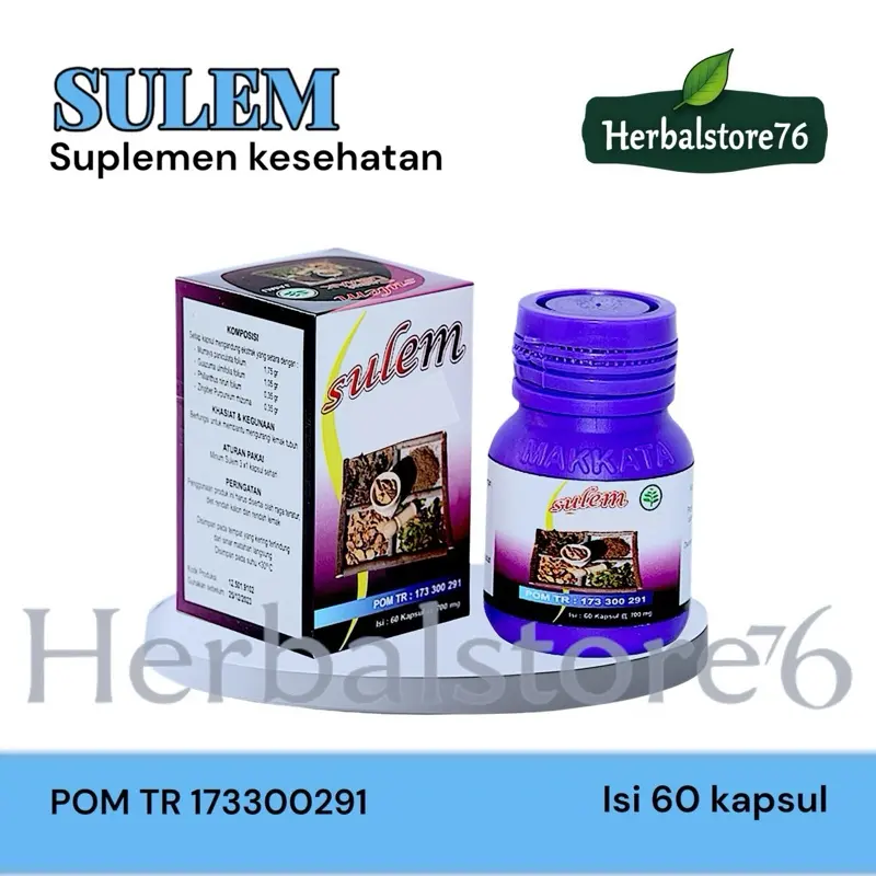 Sulem Suplement Kesehatan Asli Isi 60 kapsul