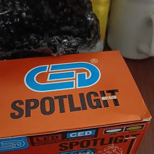 【CED】Lampu Sorot MOTOR LAMPU TEMBAK MOBIL – Dual Mode High Beam 6000K & Low Beam 3500K | IP67 Tahan Air | Garansi 3 Tahun | Super Terang & Tahan Lama