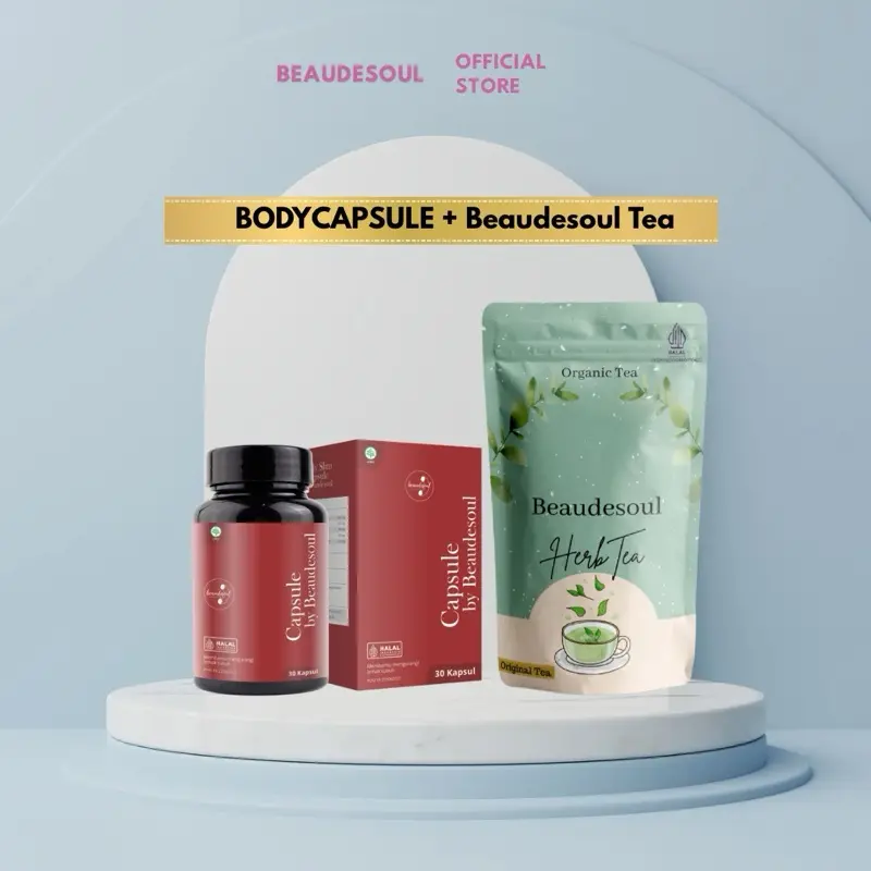 Paket Hemat Beaudesoul Capsule + Beaudesoul Herbs Tea 0