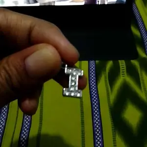 LIONTIN HURUF ALFABET A SAMPAI Z TERLENGKAP Aksesoris Kalung Putih