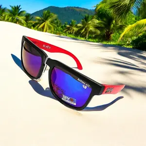 Kacamata Gaya Fashion Pria Dewasa Keren Kekinian Anti Silau Frame Lensa Eyewear Sunglasses round