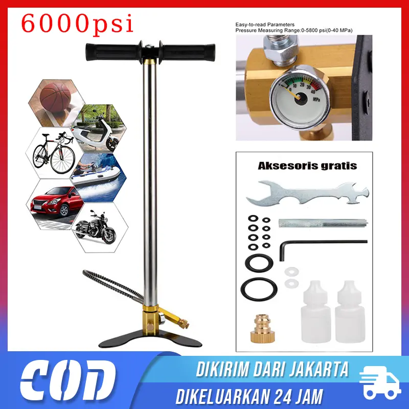 6000 psi pompa pcp barracuda termurah melipat stainless steel  6000psi 4 STAGE DQB