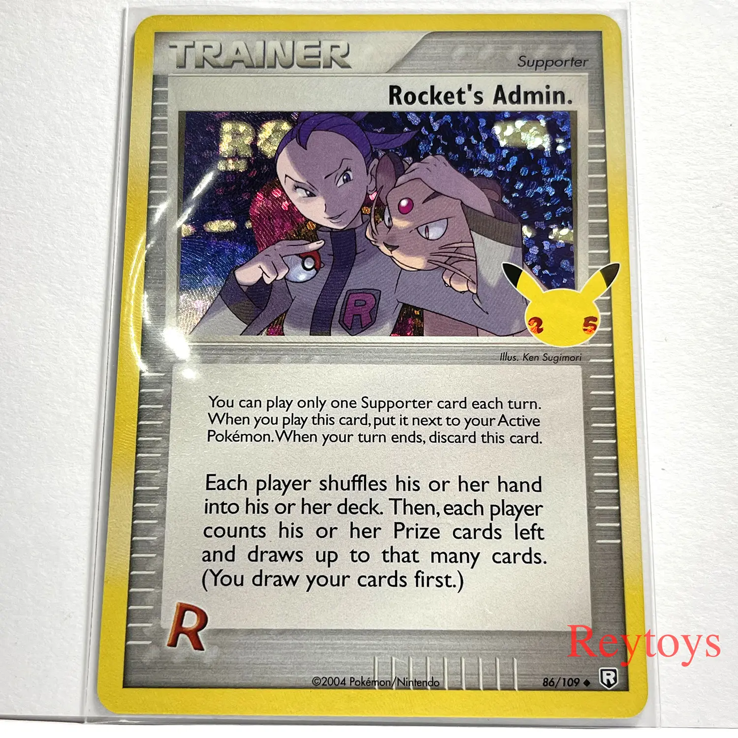 086 Rocket's Admin ( Holo Rare )