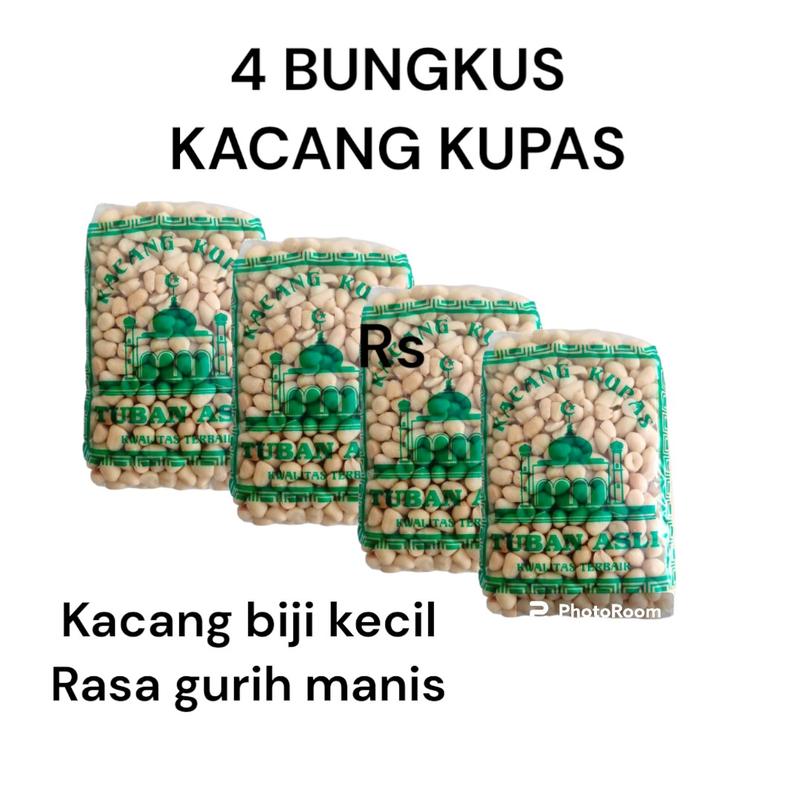 DISKON 4 Bungkus/3 bungkus kacang kupas tuban /bungkus BISA COD 250 GRAM kacang ukuran kecil untuk kacang bawang 1