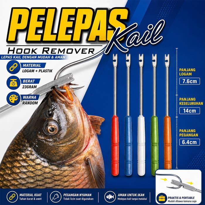 Gambar Alat Pelepas Kail Pancing Ikan dari FISHINGIN Kab. Sukoharjo Tokopedia