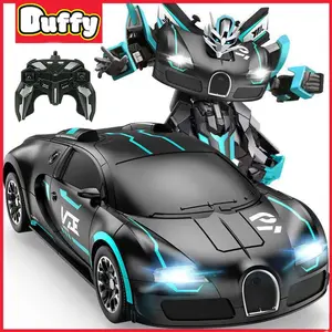 [Duffy toys](COD) 1:18 Mobil Remote Control Besar Sport Car Robot Transform/Rc Mobil Remote Transformer Robot/ Rc Car Transformer 1:18 Mobil Remot Jadi Robot Baterai Cas/Mainan Autobot Remot Kontrol Mobil Berubah Jadi Robot/Anak Mainan Anak Laki Laki
