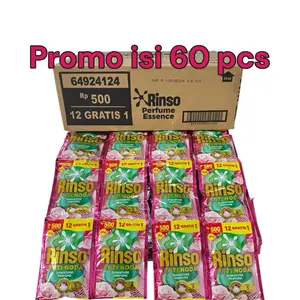 Rinso cair isi 60 pcs bisa COD