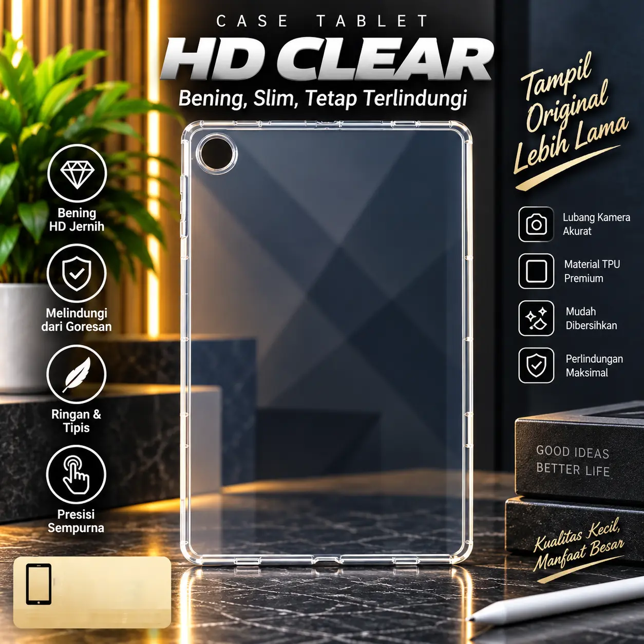 Case Kompatibel For Samsung Tab A8 P205 WITH S PEN Tab A8.0 T295 Tab A7 LITE T225 Tab A9 2023 8.7 Tab A9 Plus Tab S10 Tab S10 FE Plus Tab S10 Plus Tab S10 Ultra Tab S9 Tab S9 FE S10 FE Tab S10 Lite Silikon Soft Case Ultrathin Clear Bening Tpu Jelly Tablet
