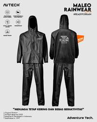 Gambar AVETCH - Jas Hujan Pria Wanita Raincoat Rainwear Mantel Outdoor Hiking Gunung Motor Waterproof Build Up - MALEO - Merah, M dari Avtech Adventure Technology Kota Administrasi Jakarta Timur 1 Tokopedia
