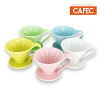 Gambar CAFEC V60 Flower Dripper CFD-4 ceramic kelopak bunga warna 2-4cups - Hijau dari Maharaja Coffee Kota Administrasi Jakarta Pusat 3 Tokopedia