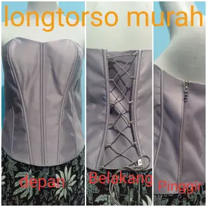 Longtorso Atasan Daleman kebaya Satin S-M-L-XL