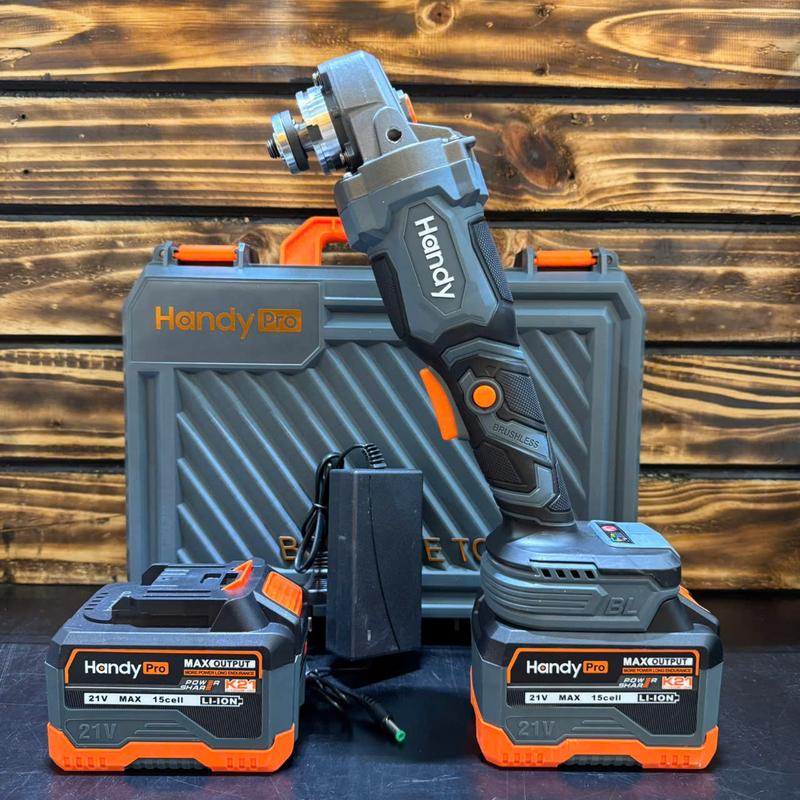 Máy mài, máy cắt dùng pin HANDY 2 pin 15 cell, Chân pin phổ thông, Chuyên mài góc, cắt sắt, cắt gỗ, gạch