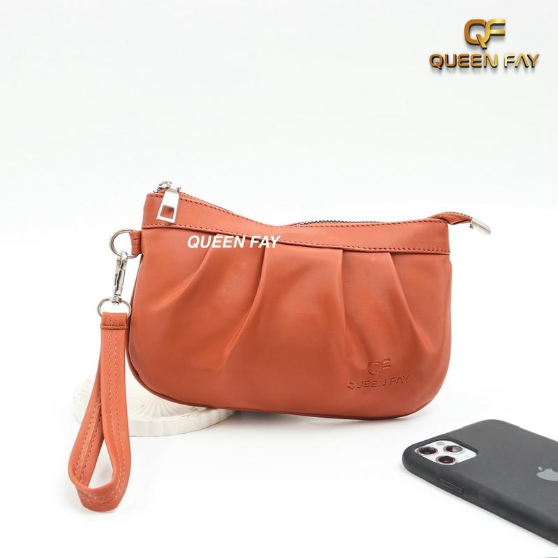 Queen Fay Lyona Pouch Chocoli Tas Dompet Multifungsi Waterproof Anti Air Kekinian Muat Banyak 6