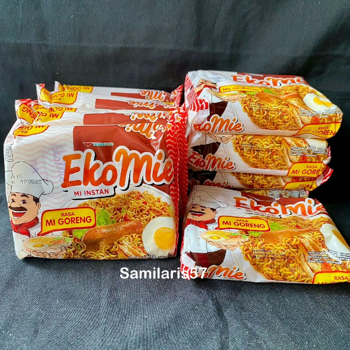 EkoMie Goreng 60 gram 20 Pcs - Noodles, Food