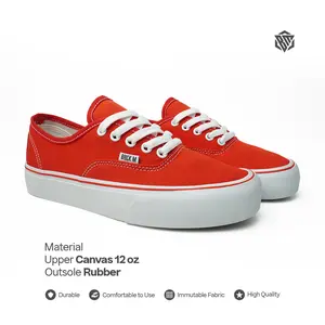 Brick Mansions - Britannica Red Chilli Sepatu Sneakers casual Pria Wanita