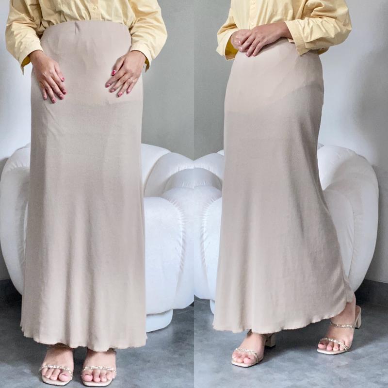 Tifani - Yejin Skirt Highwaist 100 Cm - Rok Mermaid Knit Rok Kerja Casual Duyung 2