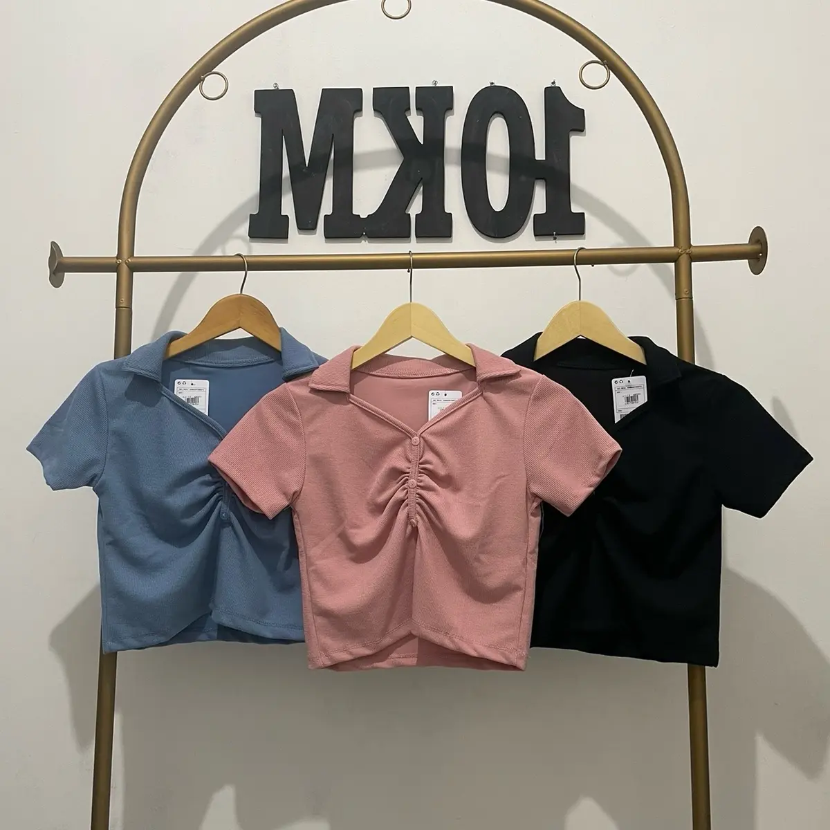 Atasan crop wanita / atasan import / crop top