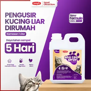 Pengusir Kucing Liar - Cat Repellent - Seroxil AntiCat Spray 1 Liter