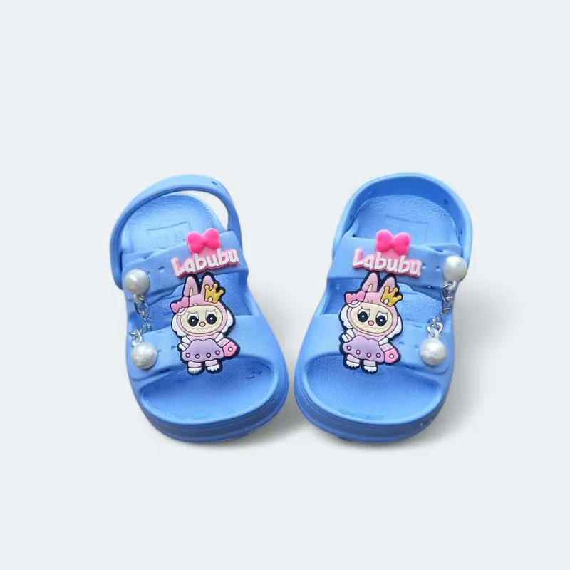 Sandal Bayi Anak Perempuan 1-3 Tahun Motif Ranta Ban2 Labubu Tali Belakang Ringan Nyaman Di Kaki Anak 8