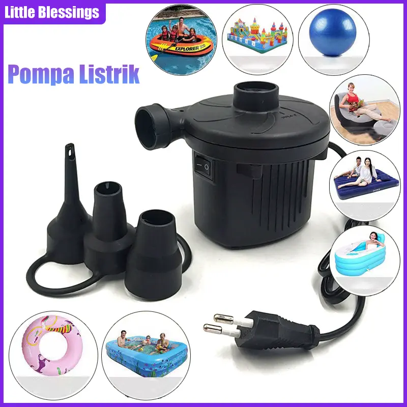 Pompa Udara Listrik Pompa Listrik Tiup Kolam Renang 50W 240V