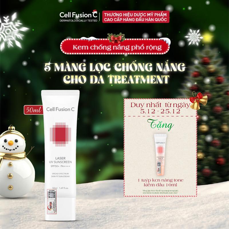 Kem Chống Nắng Phổ Rộng Cho Da Treatment Sau Laser Phi Kim Cell Fusion C Laser UV Sunscreen SPF50+ PA++++