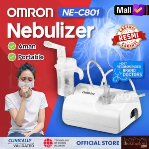 Omron NE-C801 CompAir Nebulizer System Alat Bantu Pernafasan Nebu