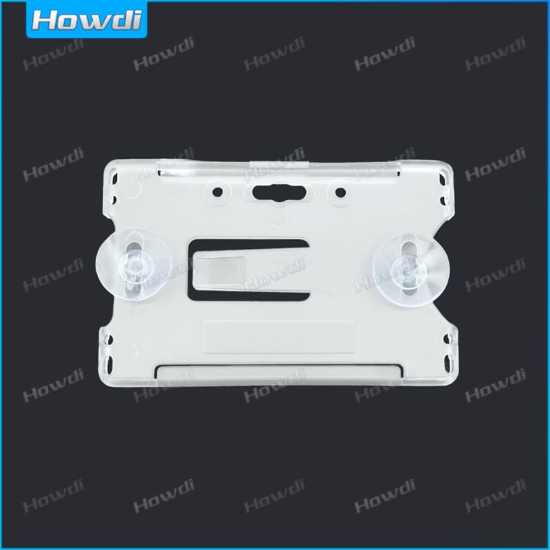 Product Introduction of 【Howdi Car Outlets】Transparent Parking Card Sleeve Storing Information Card Suction Cup Style 30
