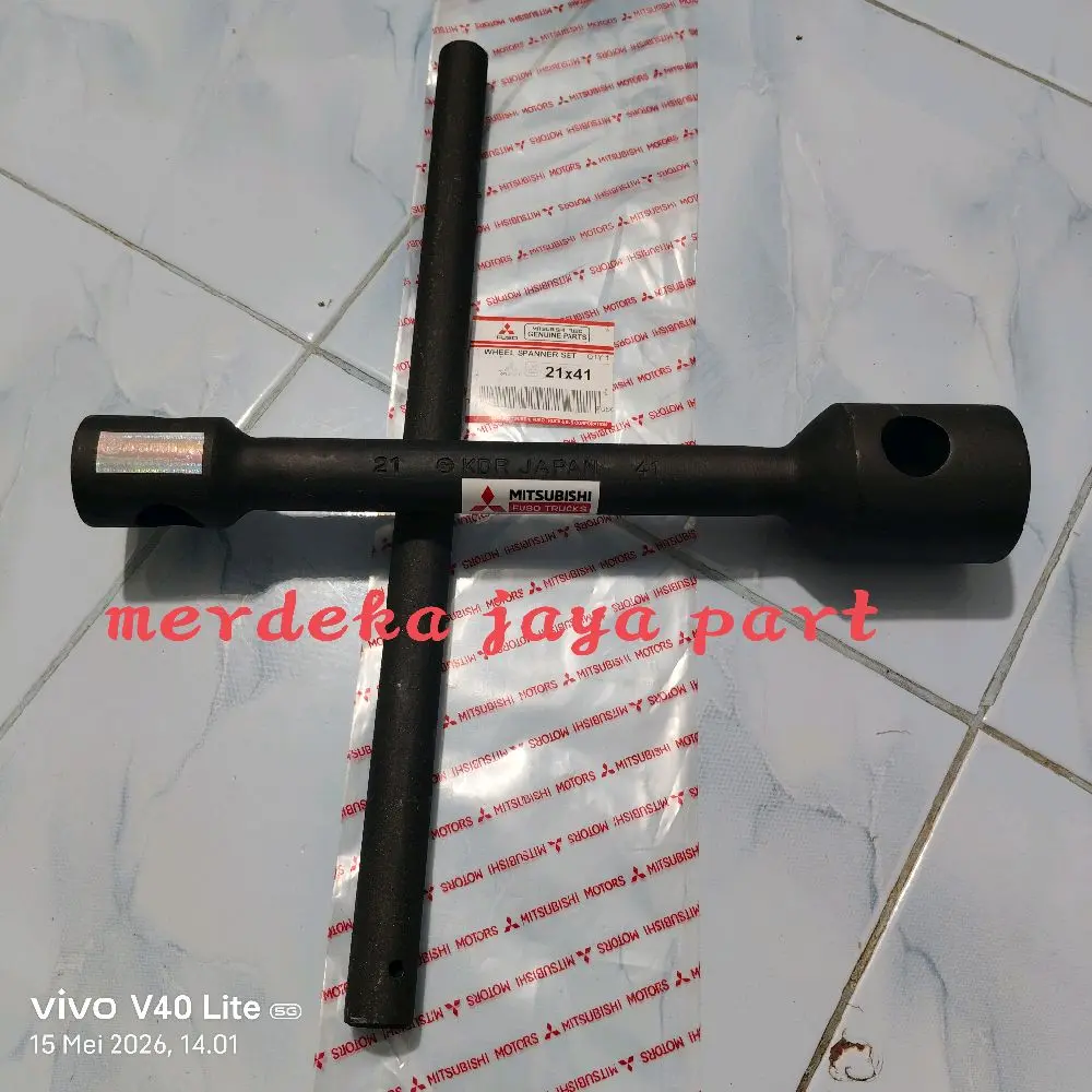 KUNCI RODA SET 21X41 CANTER PS125 TURBO PS136 HT130  DUTRO HT125 DYNA BAJA