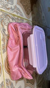 Product Review of Eatkit Paket Kotak Makan Siang Kaca Tahan Panas Microwave Oven Safe Bersekat Penyimpanan Makanan Kitchenware from f**🧁 2