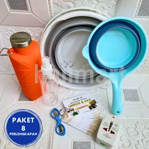 Paket Lengkap Perlengkapan Haji/Umroh Praktis untuk Pria & Wanita