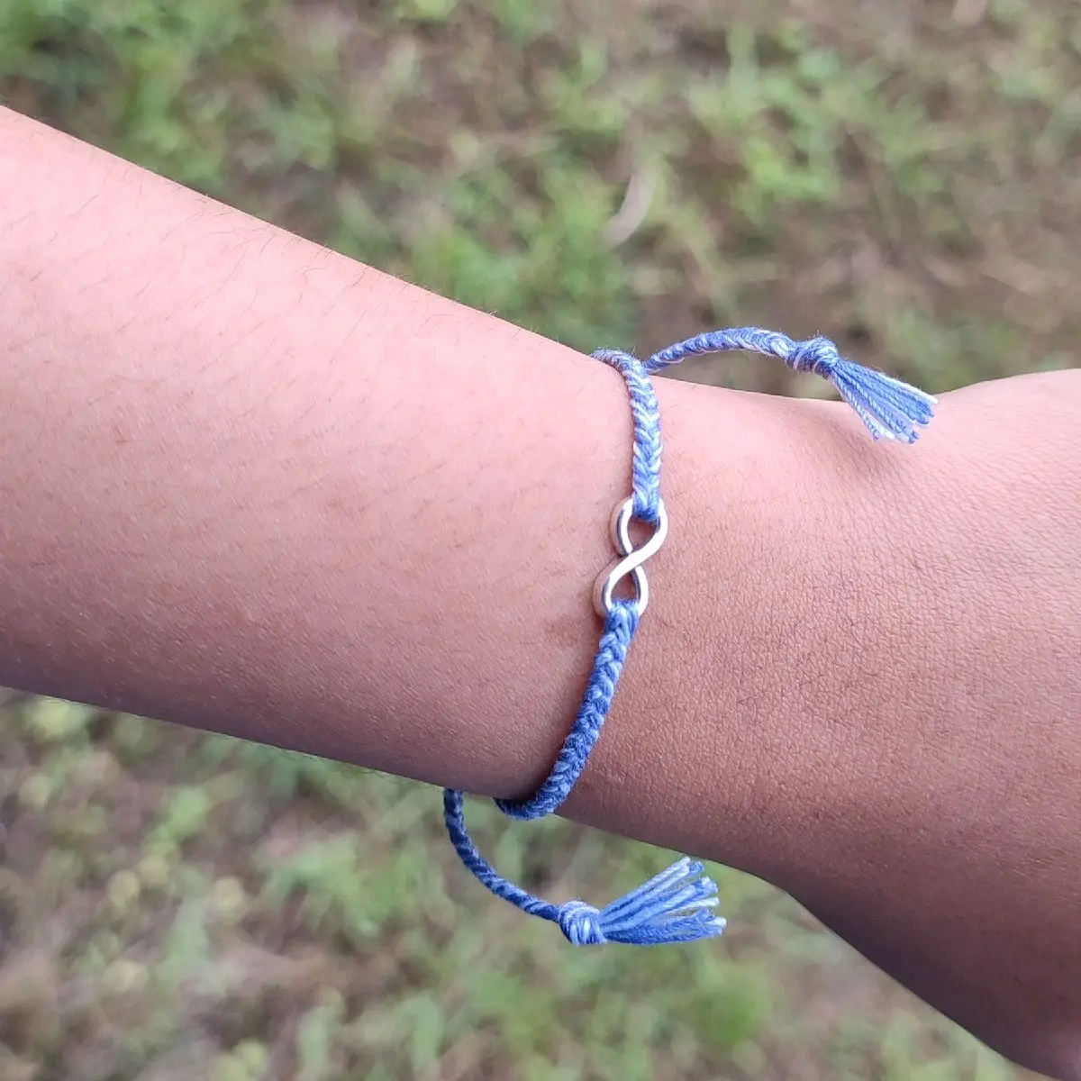 Nona Moon | Gelang Couple Infinite Light-Deep Blue Ocean | Couple, Love, Soulmate